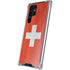 Switzerland Flag Distressed Galaxy S22 Ultra Clear Case